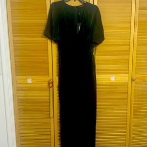 Elegant cordian pleated jumpsuit